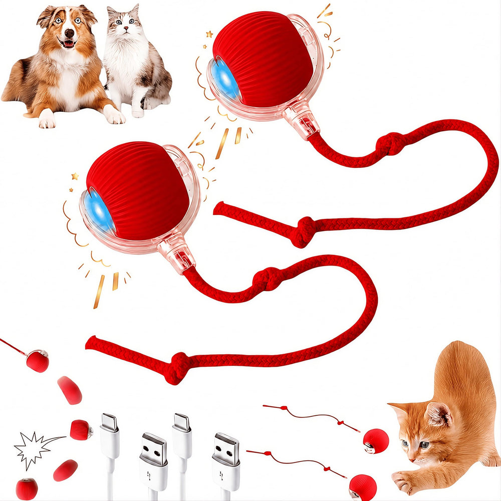 Generic balle face avant et emballage illustrant la couleur rouge et sécurité