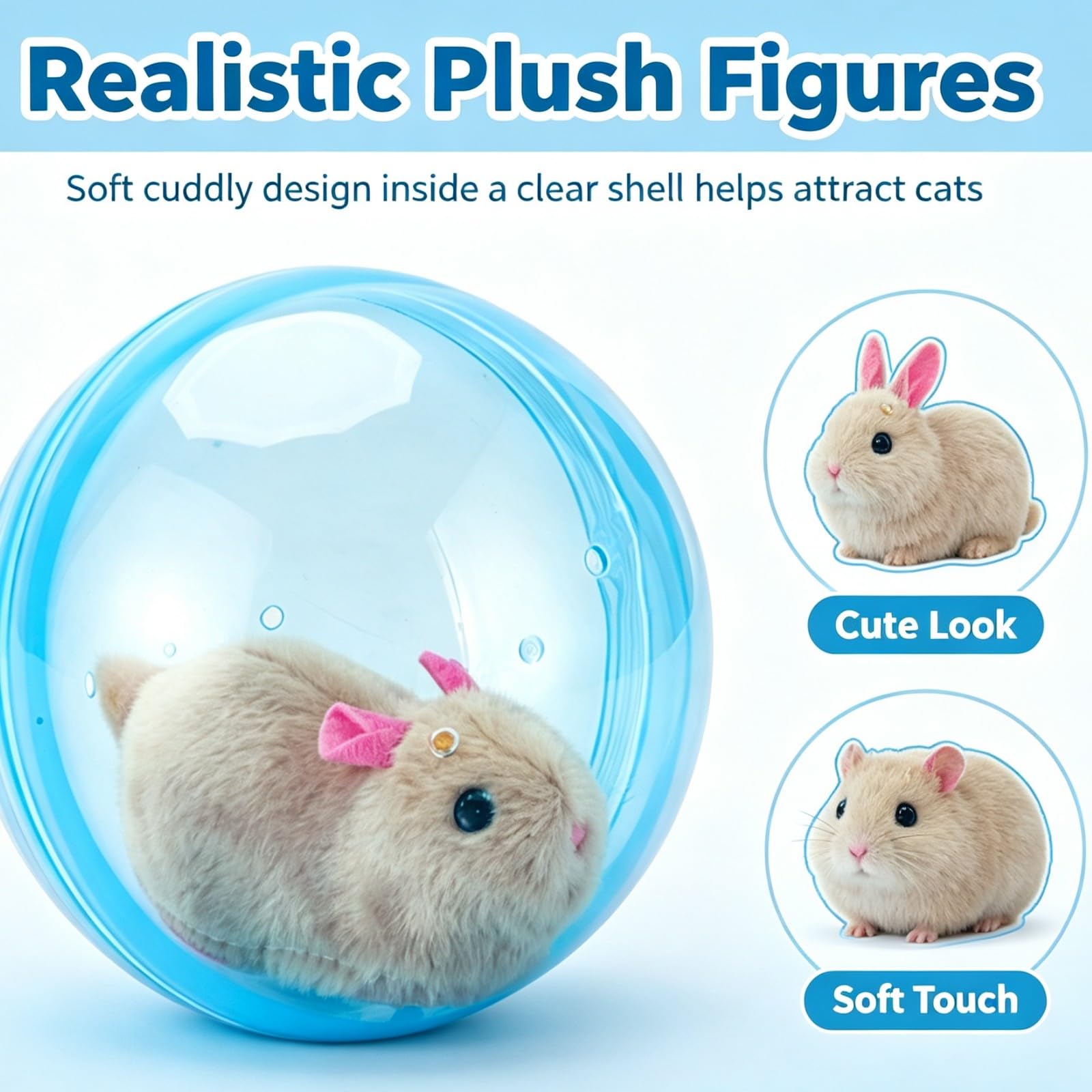 Generic souris peluche à l’intérieur montrant attraction et propreté