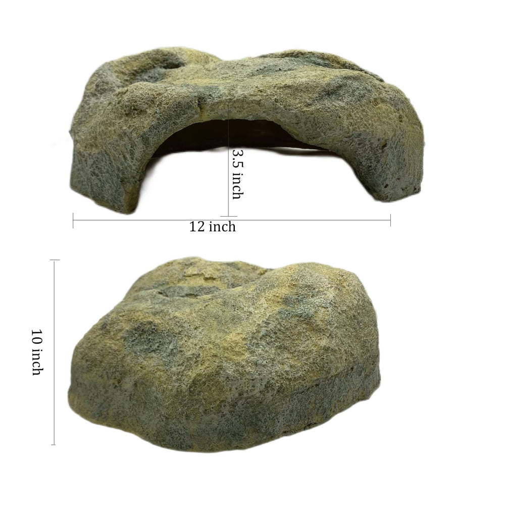 Generic comparaison d'échelle, cachette 12x10 pouces adaptée aux reptiles adultes
