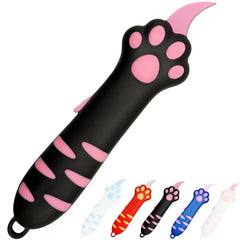 Generic Cat Paw Box Cutter face avant montrant design mignon et ergonomie