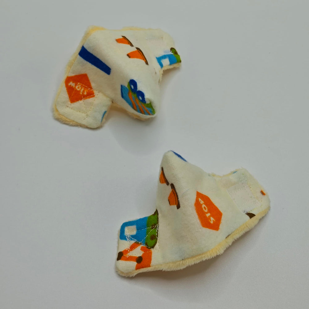 Generic chaussette lapin en utilisation pose facile et maintien sécurisant