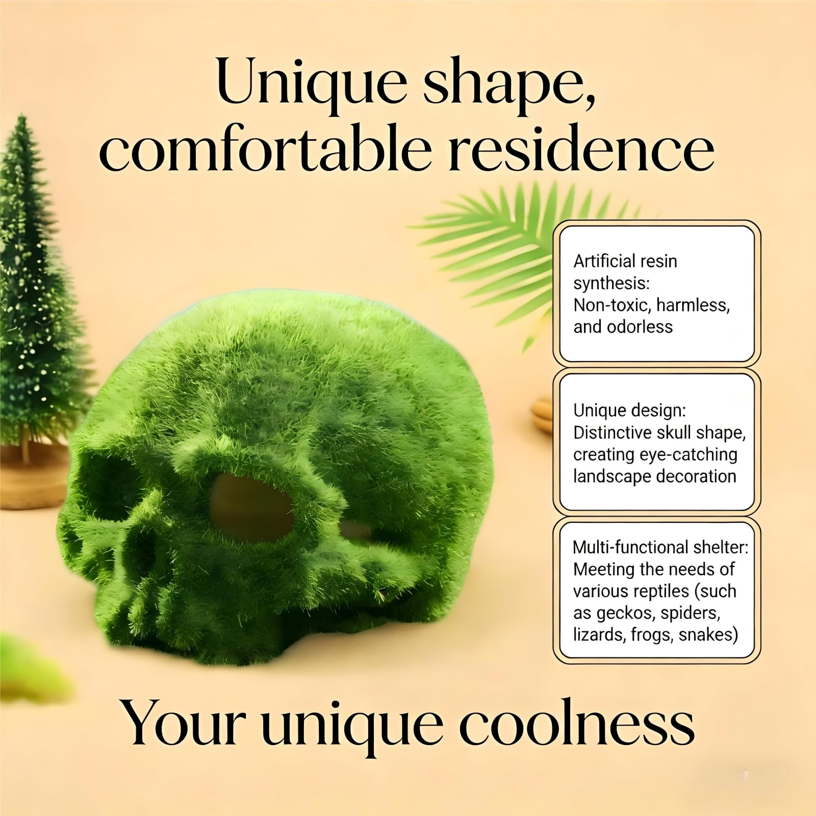 Generic crâne mousseux gros plan sur la texture de résine imitant la mousse pour réalisme