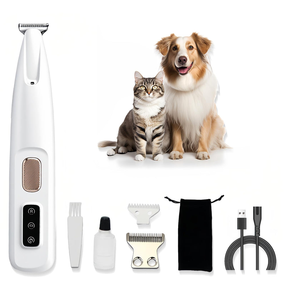 Generic Dog Paw Trimmer face avant montrant design compact et prise en main sûre