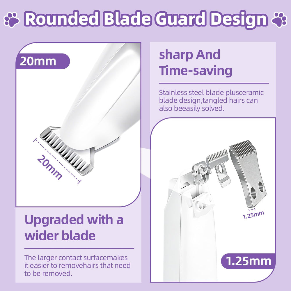 Generic Dog Paw Trimmer ensemble du kit avec tête de rechange et brosse inclus