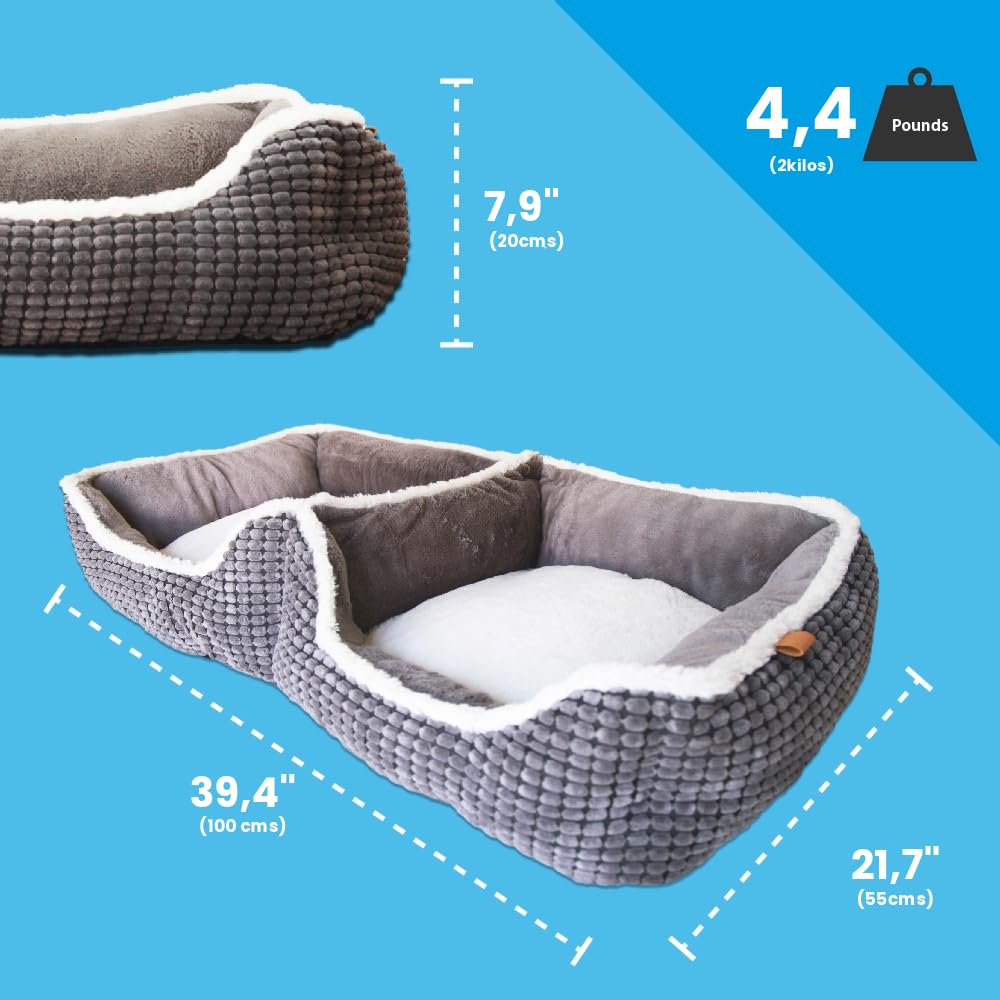 Generic lit propre sorti du lave-linge facilitant l'entretien