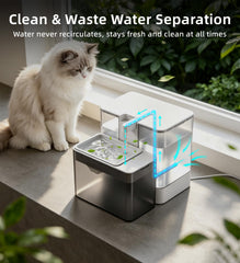 Generic fontaine montrant séparation eau et électricité pour sécurité accrue