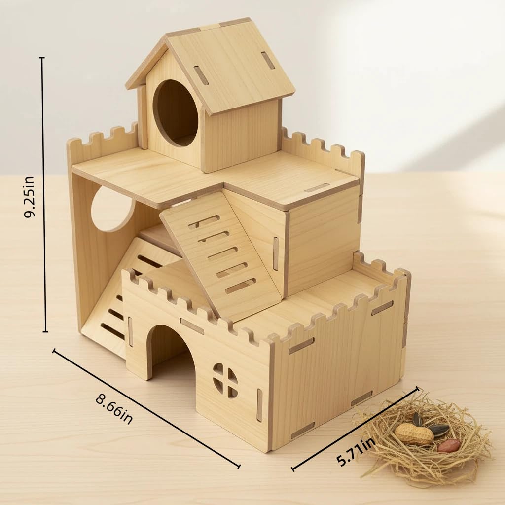 Generic maison hamster détail ponçage surfaces lisses sans écharde