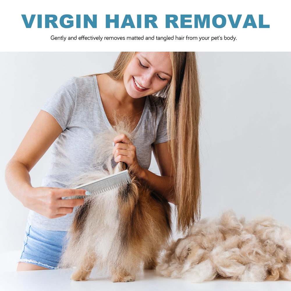 Generic peigne utilisé sur chat à poil long réduit nœuds efficacement