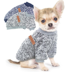 Generic pull chien vue devant montrant coupe et confort