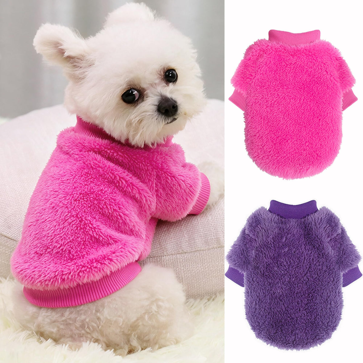 Generic pull polaire face avant montrant coupe ajustée et confort