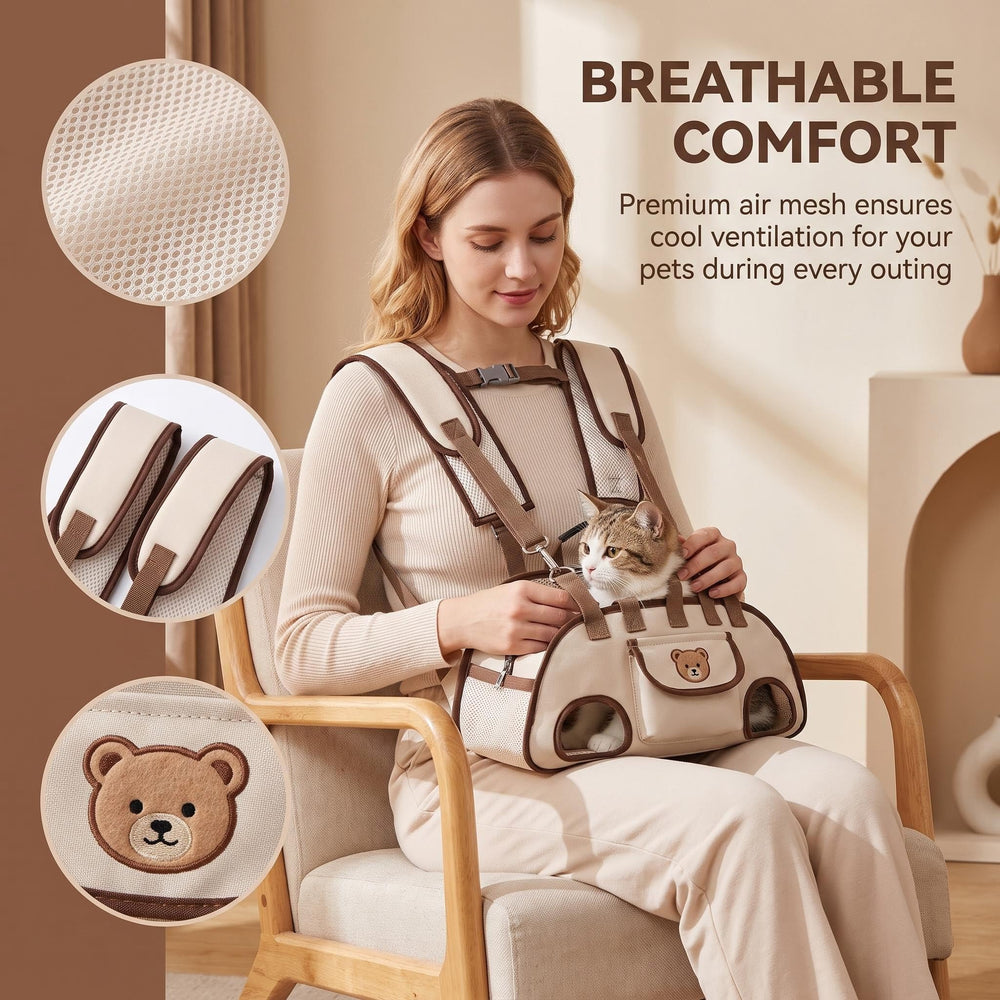 Generic intérieur du sling avec espace pour animal et maintien sûr