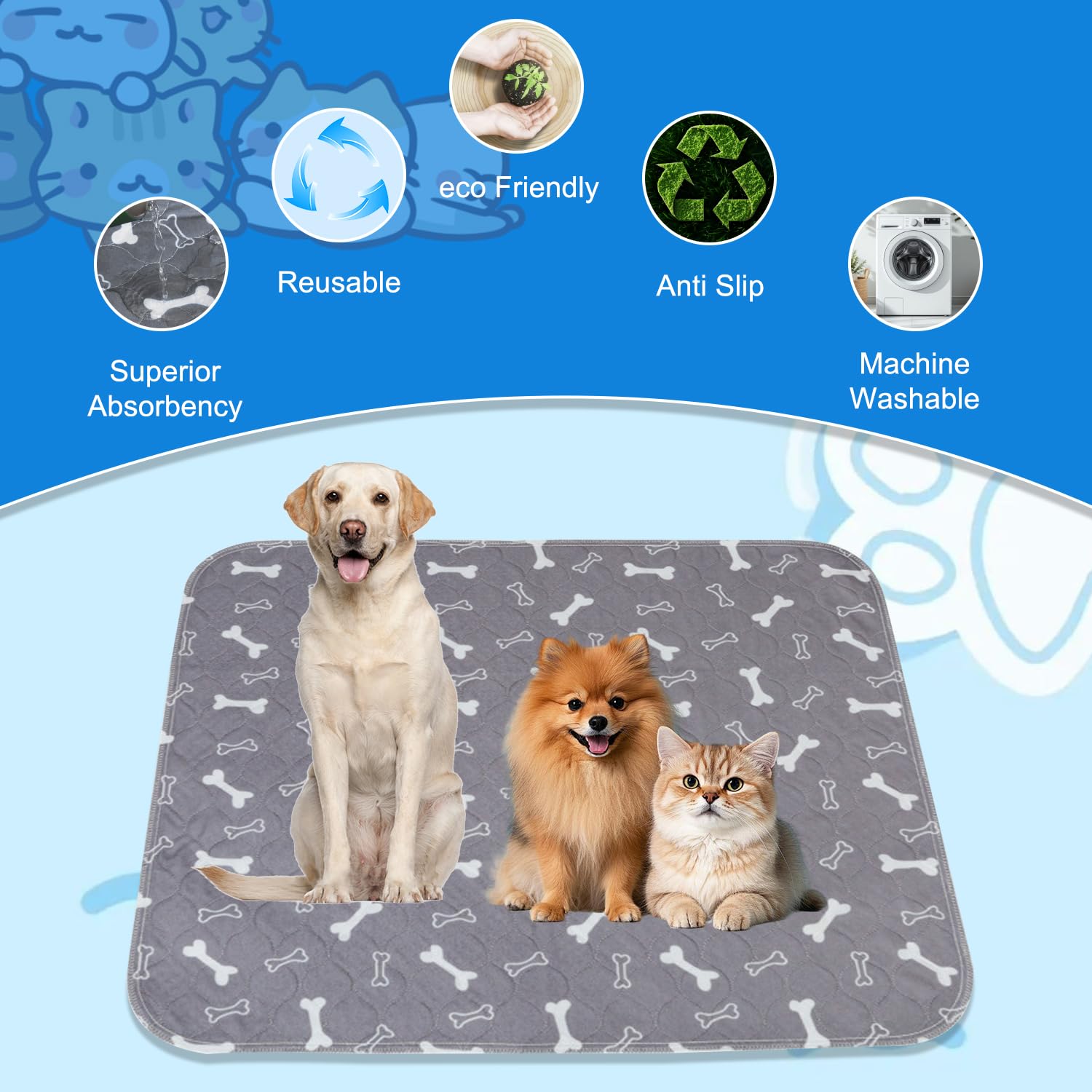 Generic surface texture douce pour chiots assurant confort et adhérence