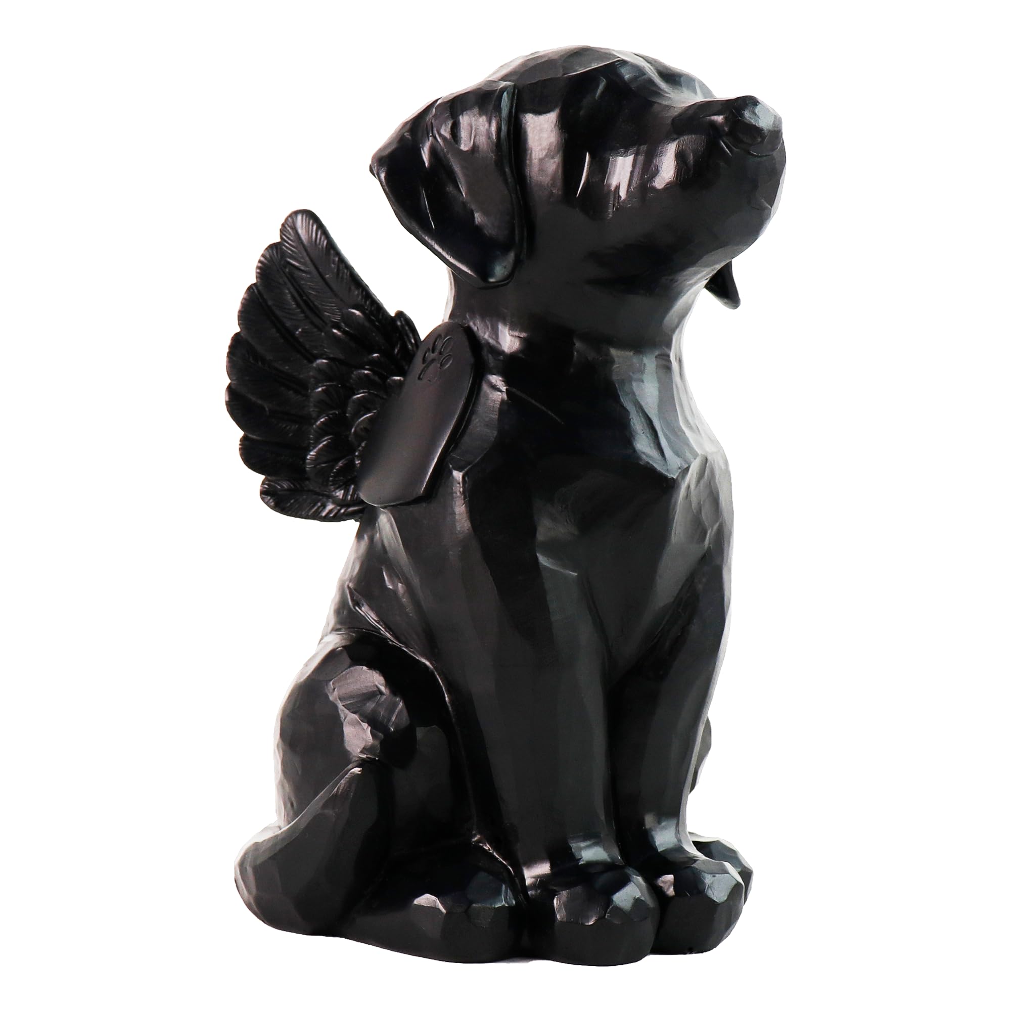 Generic urne pour chien face montrant l'ange, réconfort visuel et souvenir