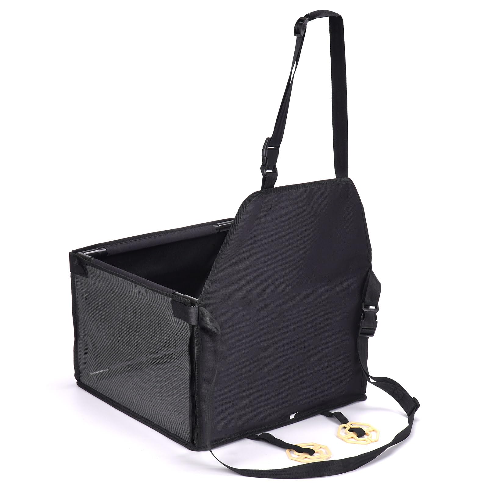 GENORTH siège auto côté illustrant stabilité et structure PVC