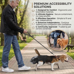 GentleBliss arrière avec sac attaché, collecte hygiénique instantanée