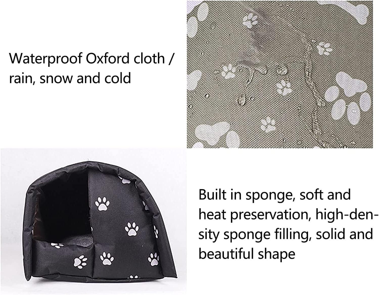 GERLOFU détail du tissu oxford enduit PVC, imperméable durable