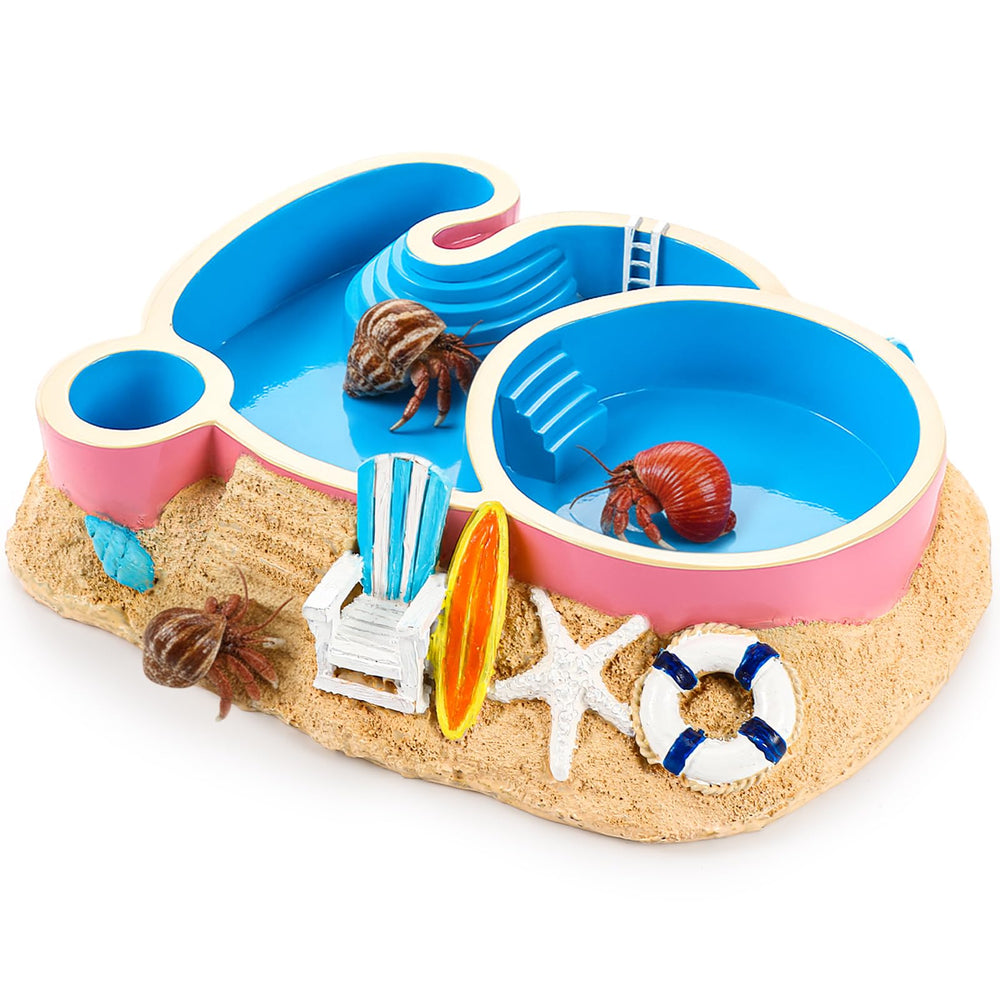 Gerrii bol double devant, design plage décoratif pratique