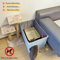 Gesomepurrz gros plan tissu Oxford résistant et facile à nettoyer