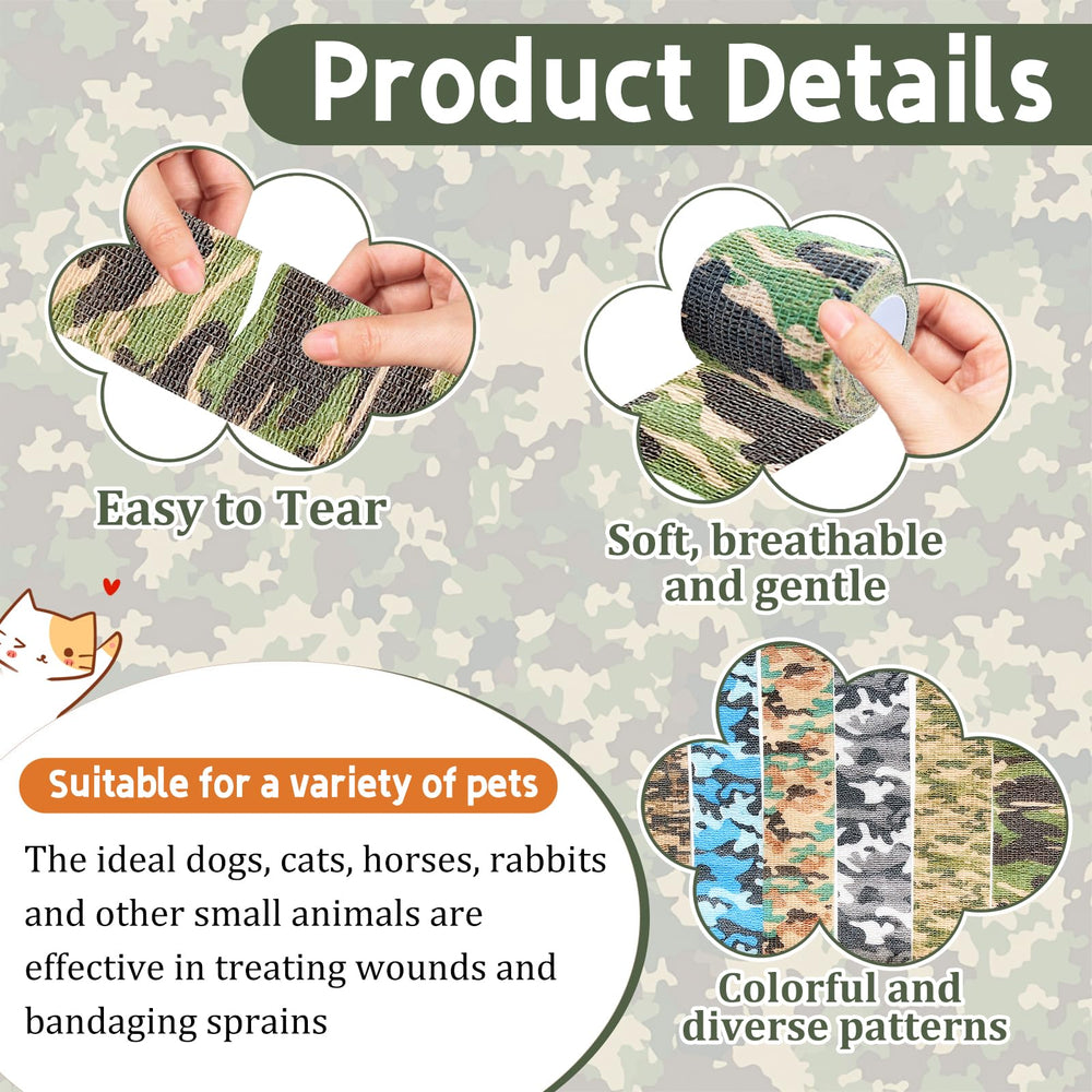 GIFTMISSU en train d'enrouler sur patte de chien pour protection rapide