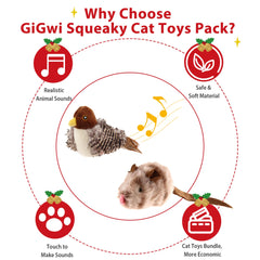Gigwi mécanisme sonore interne protégé montrant robustesse et sécurité