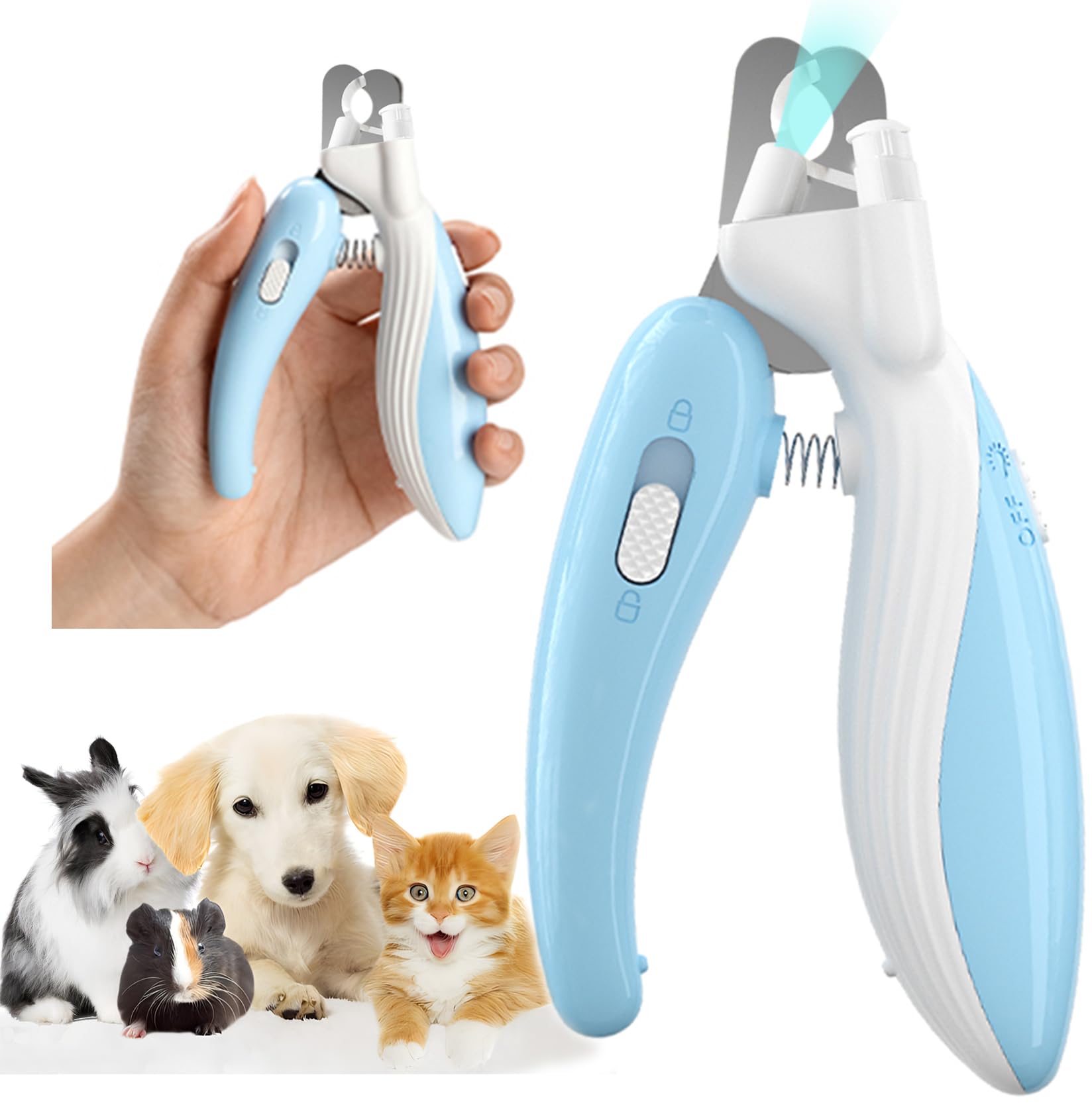 Ginalaia coupe-ongles face avant montrant un design compact et pratique