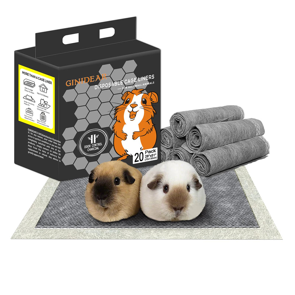 GINIDEAR emballage frontal montrant 20 tapis pour entretien facile