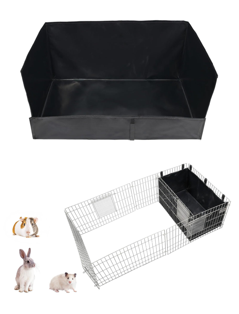 GINIDEAR vue avant du tapis montrant protection complète et gain de temps