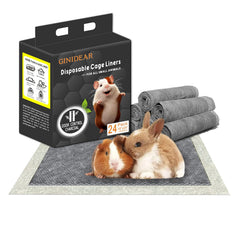 GINIDEAR paquet 24 plaques pour nettoyage rapide et stockage pratique