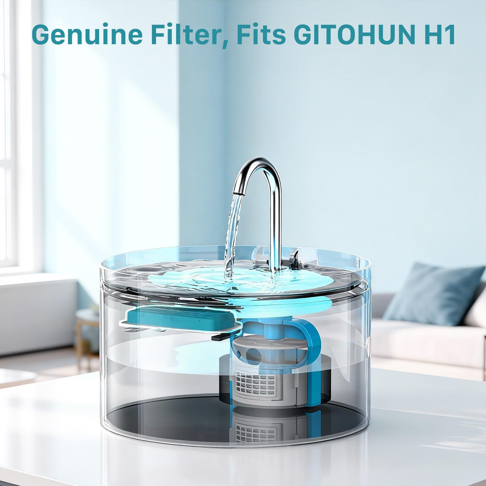 GIOTOHUN filtre tenu en main pour montrer la taille et l'échelle pratique