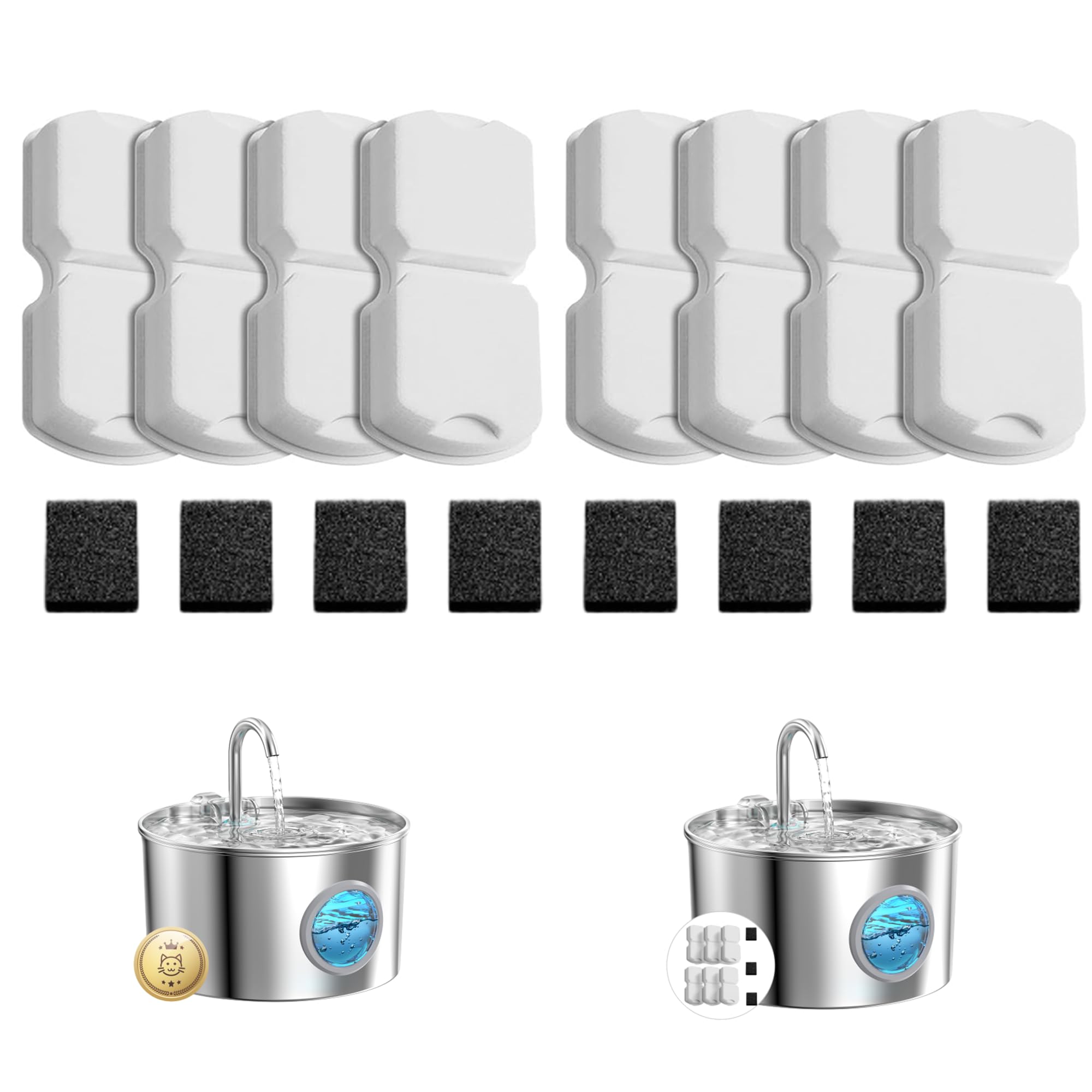 GIOTOHUN pack de filtres en avant, solution hygiène pour eau propre
