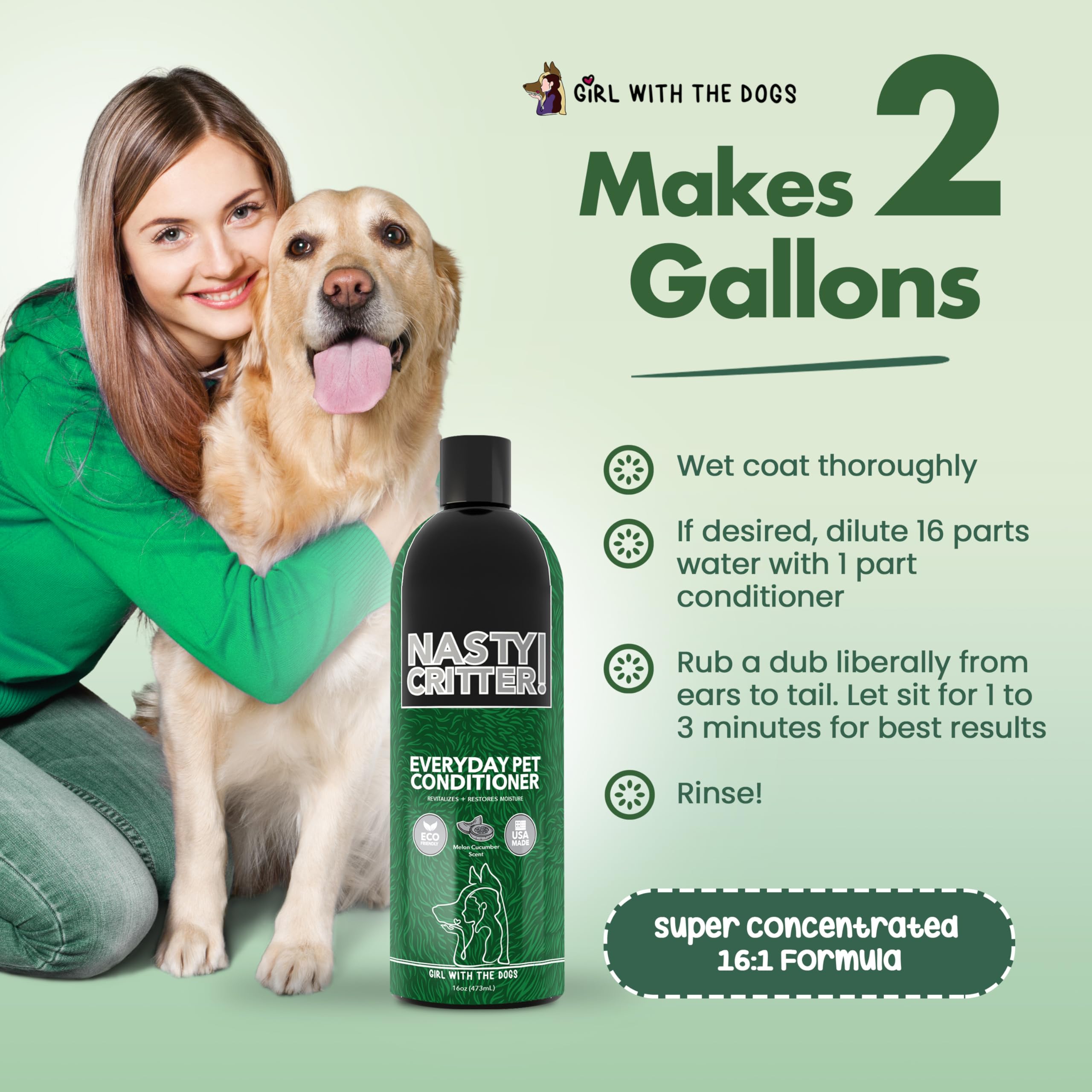 Toiletteur utilisant Nasty Critter de Girl With The Dogs pour finition professionnelle