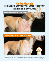 GJYC PET application sur museau de chien active et protection des zones sensibles