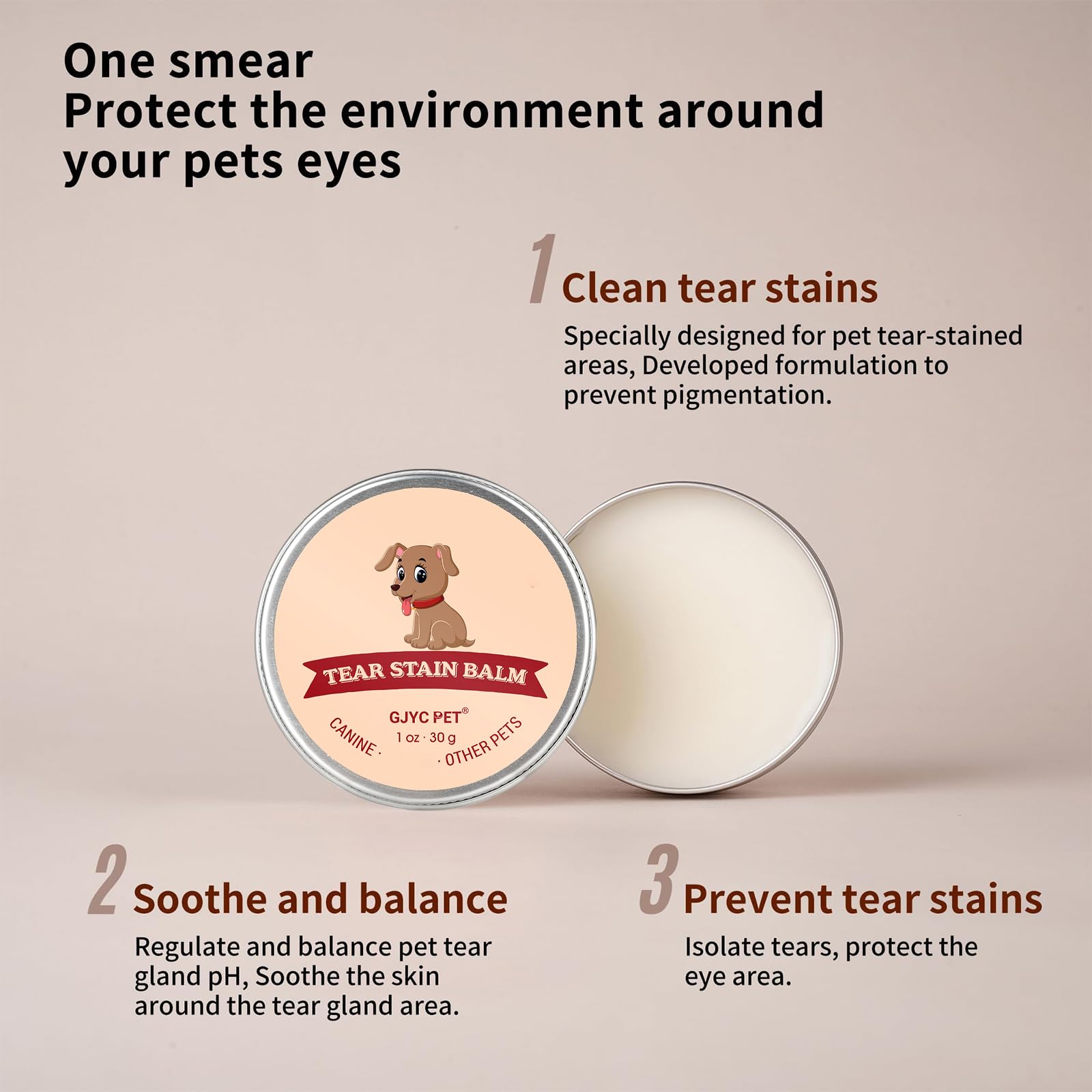 GJYC PET taille en main 1oz compacte facile à transporter et à manipuler