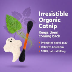 Glaciart One peluche fantôme montrant design festif pour stimuler jeu