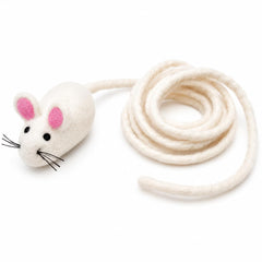 Glaciart One: packaging avant de la souris en feutre, jouet sûr pour chat