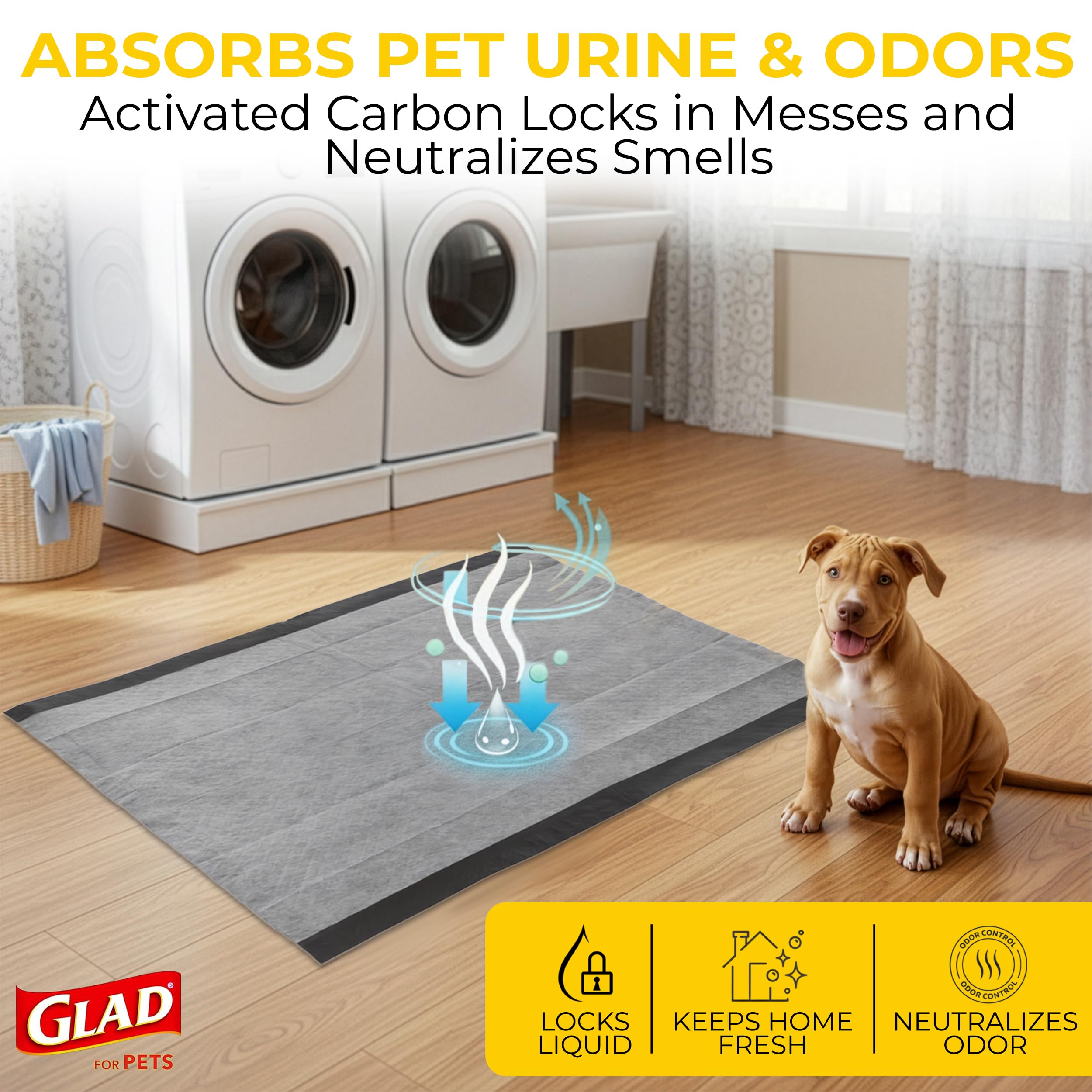 Glad vue de la couche inférieure anti‑fuite protégeant le sol efficacement