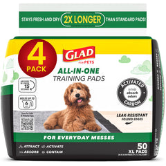 Glad emballage avant montrant quantité et format XL pour gain de temps