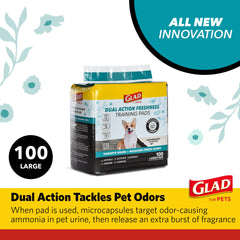 Glad tapis entièrement déplié 23x23 pouces, protection de grande surface