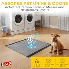 Glad surface absorbante en gros plan offrant une absorption rapide