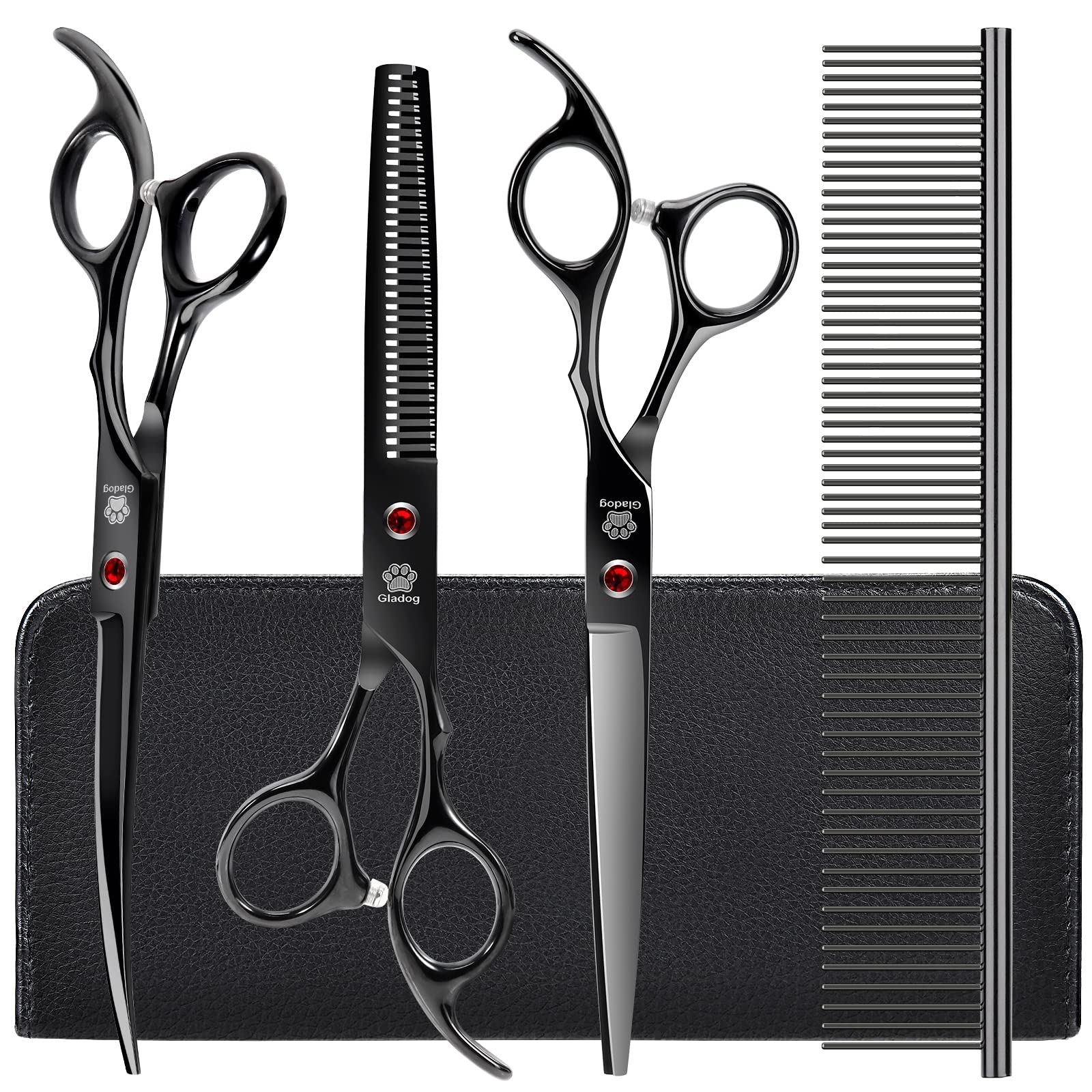 GLADOG kit face montrant toutes les pièces et rangement pratique