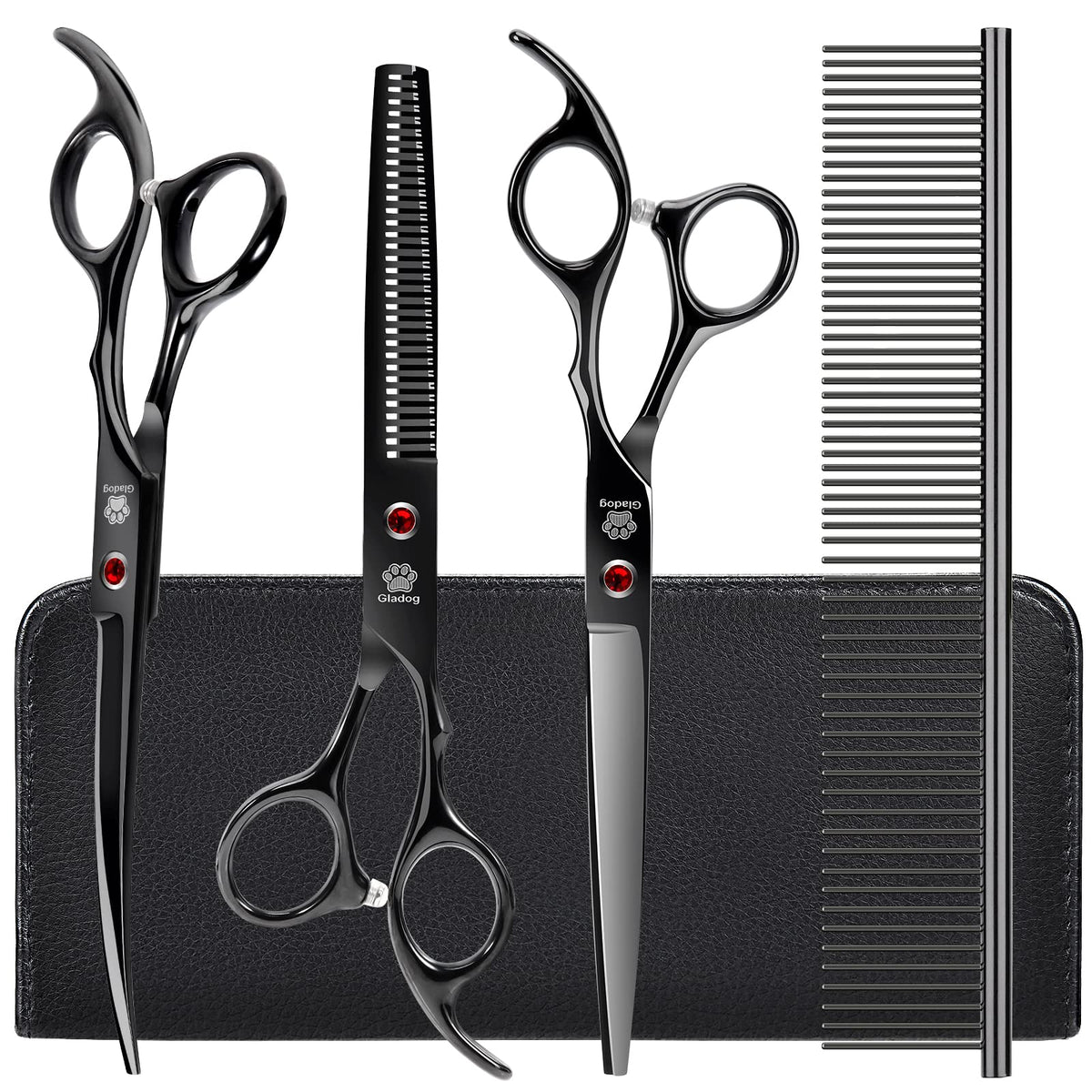 GLADOG kit face montrant toutes les pièces et rangement pratique