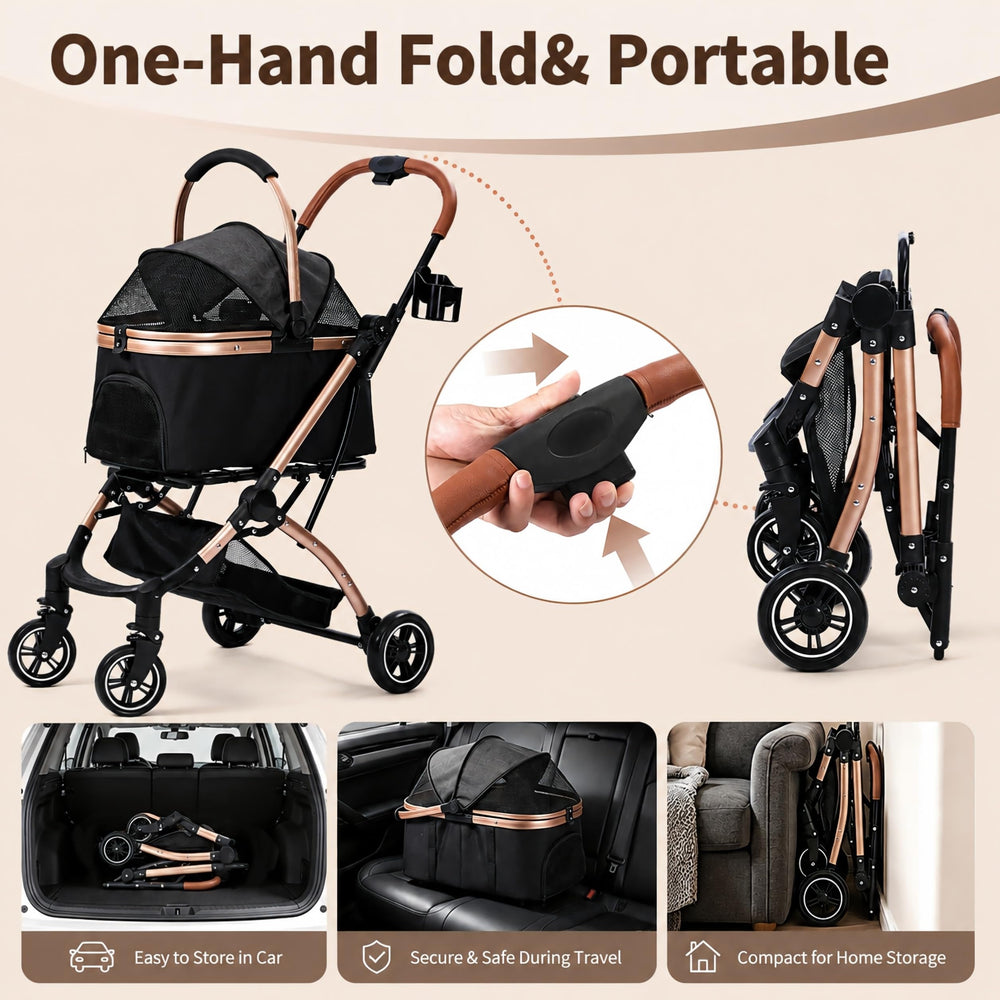 GLEEFURN mécanisme de pliage en une pièce pour rangement rapide et compact