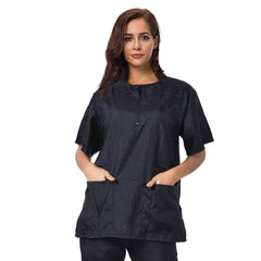 Gliitatu blouse face avant montrant protection et style professionnel