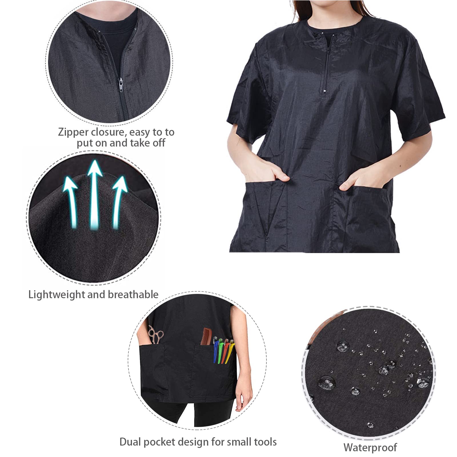 Gliitatu poches et fermeture montrant rangement d'outils pratique