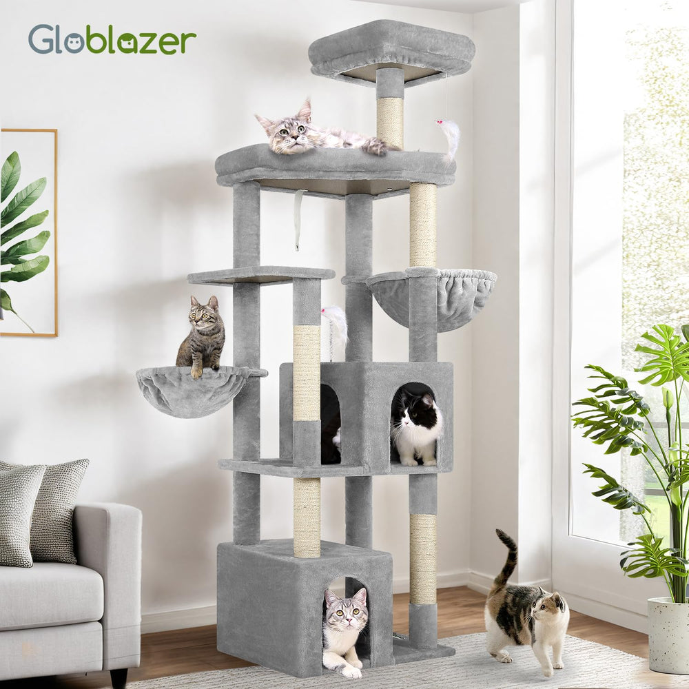 Globlazer comparaison d'échelle montrant hauteur 68 pouces et proportions