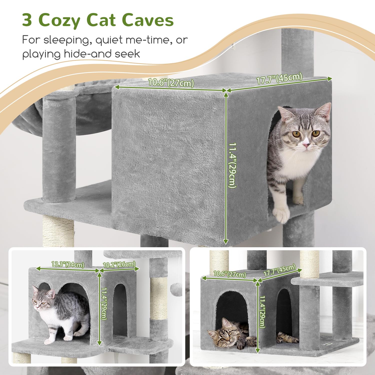 Globlazer condo intérieur montrant espace de repos sécurisé pour chat