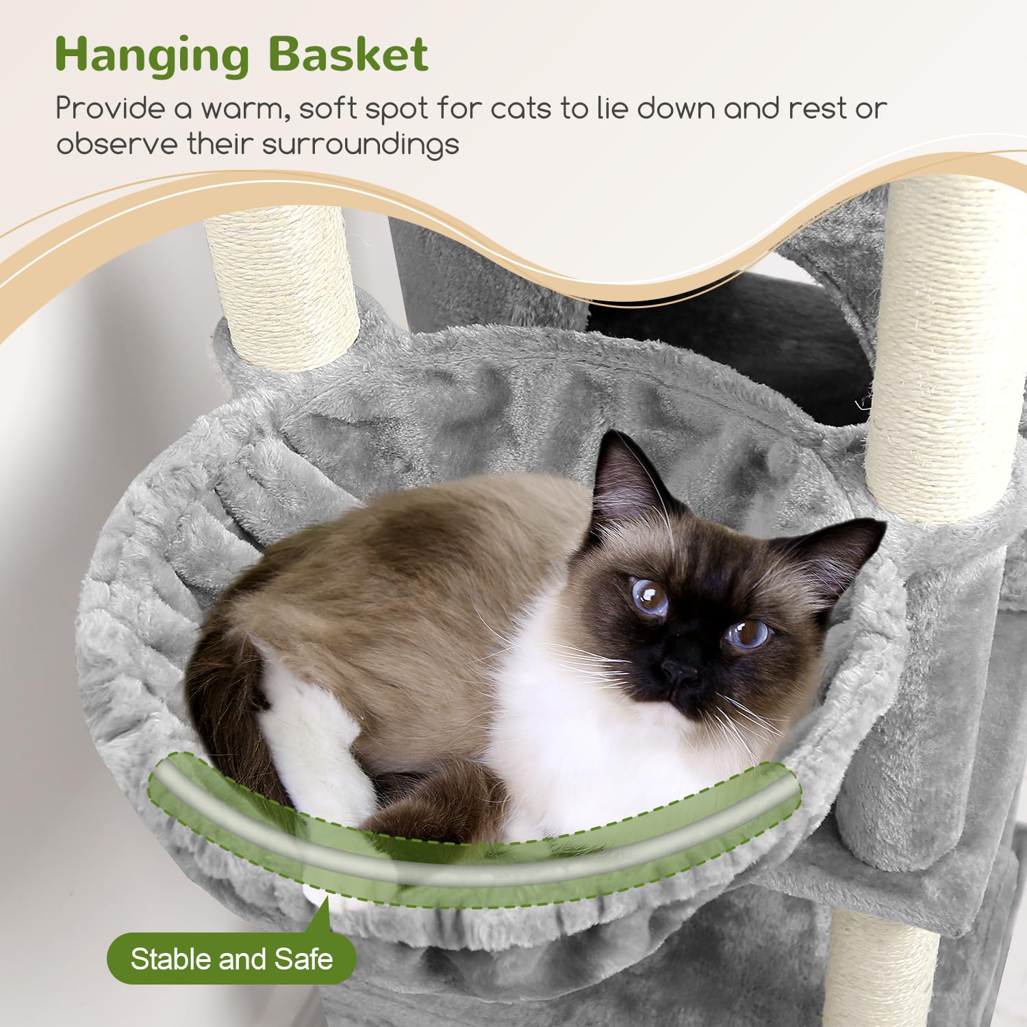 Globlazer hamac double avec chats offrant confort partagé et relaxation