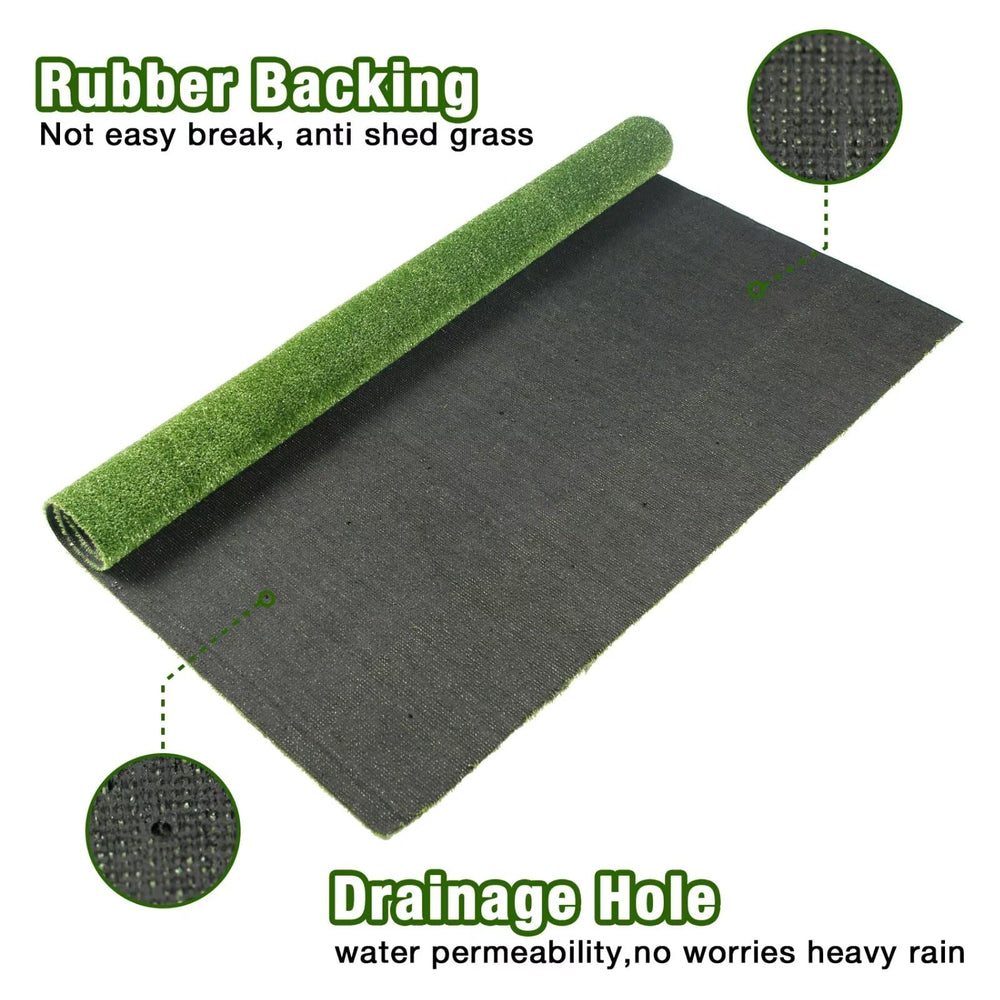 GLOBREEN tapis à l'échelle, comparaison taille 2FTx6FT pour chiens moyens et grands