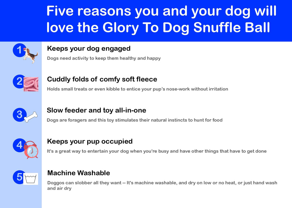 Glory To Dog gros plan sur les plis en polaire, cachettes idéales pour friandises