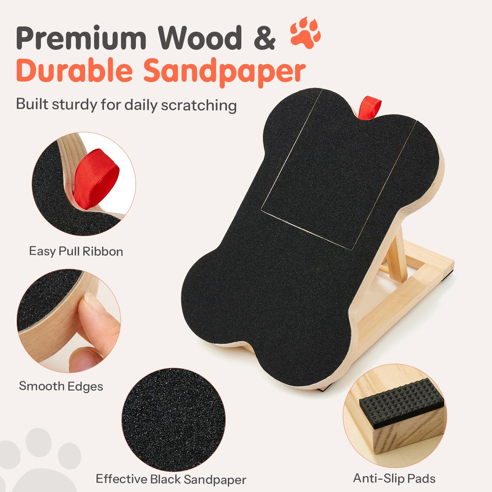 Chien utilisant Gnynvaris pour se faire récompenser et limer ses ongles